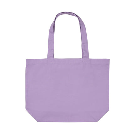 Impact Aware™ 240 gsm rcanvas shopper w/pocket - hospitality