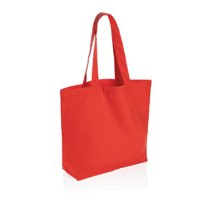 Impact Aware™ 240 gsm rcanvas shopper w/pocket - hospitality
