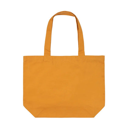 Impact Aware™ 240 gsm rcanvas shopper w/pocket - hospitality