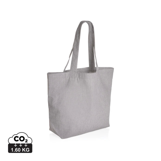 Impact Aware™ 240 gsm rcanvas shopper w/pocket undyed - hospitality