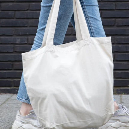 Impact Aware™ 240 gsm rcanvas shopper w/pocket undyed - hospitality