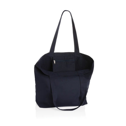 Impact Aware™ 240 gsm rcanvas shopper w/pocket undyed - hospitality