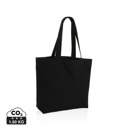 Impact Aware™ 240 gsm rcanvas shopper w/pocket undyed - hospitality