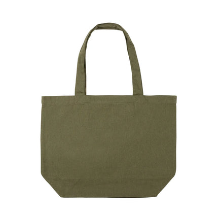 Impact Aware™ 240 gsm rcanvas shopper w/pocket undyed - hospitality