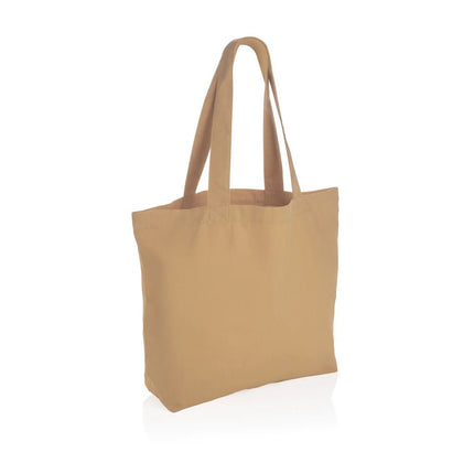 Impact Aware™ 240 gsm rcanvas shopper w/pocket undyed - hospitality
