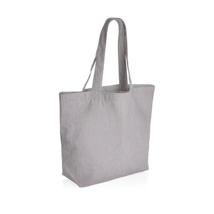 Impact Aware™ 240 gsm rcanvas shopper w/pocket undyed - hospitality