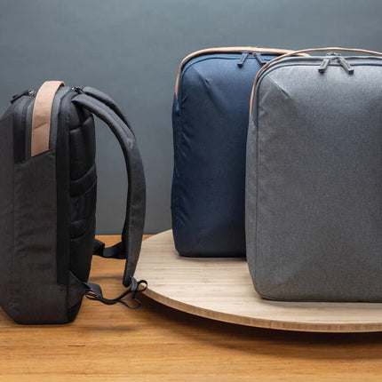Impact AWARE™ 300D two tone deluxe 15.6" laptop backpack - hospitality