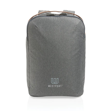 Impact AWARE™ 300D two tone deluxe 15.6" laptop backpack - hospitality
