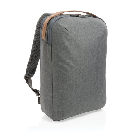 Impact AWARE™ 300D two tone deluxe 15.6" laptop backpack - hospitality