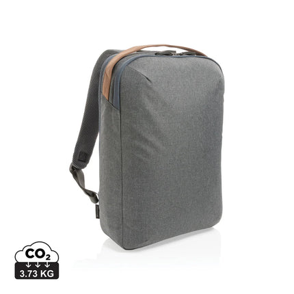 Impact AWARE™ 300D two tone deluxe 15.6" laptop backpack - hospitality