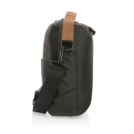 Impact AWARE™ 300D two tone deluxe 15.6" laptop bag - hospitality
