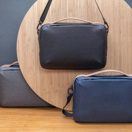 Impact AWARE™ 300D two tone deluxe 15.6" laptop bag - hospitality