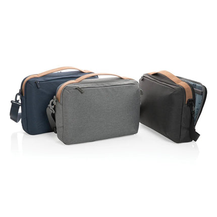 Impact AWARE™ 300D two tone deluxe 15.6" laptop bag - hospitality