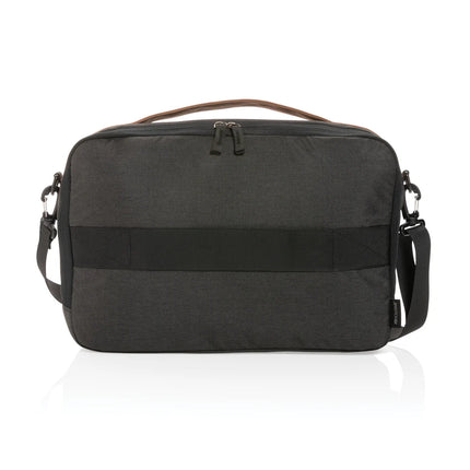 Impact AWARE™ 300D two tone deluxe 15.6" laptop bag - hospitality