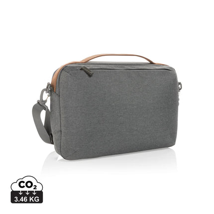 Impact AWARE™ 300D two tone deluxe 15.6" laptop bag - hospitality