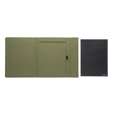 Impact Aware™ A4 portfolio with magnetic closure - hospitality