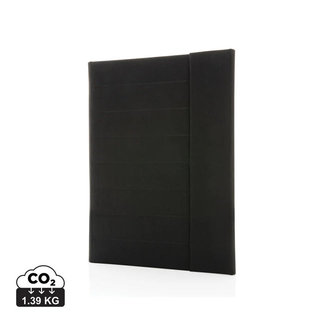 Impact Aware™ A4 portfolio with magnetic closure - hospitality