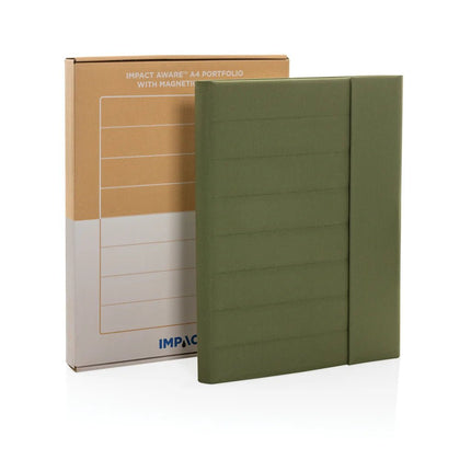 Impact Aware™ A4 portfolio with magnetic closure - hospitality