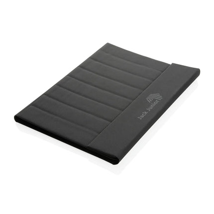 Impact Aware™ A4 portfolio with magnetic closure - hospitality