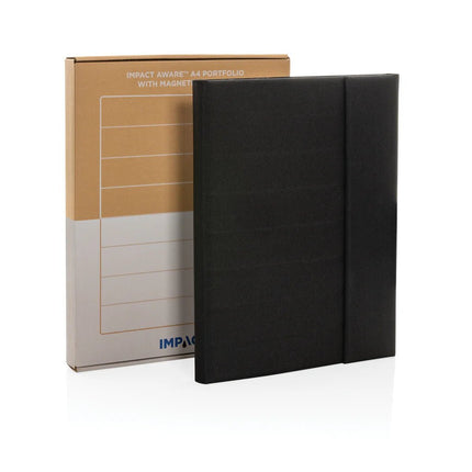 Impact Aware™ A4 portfolio with magnetic closure - hospitality