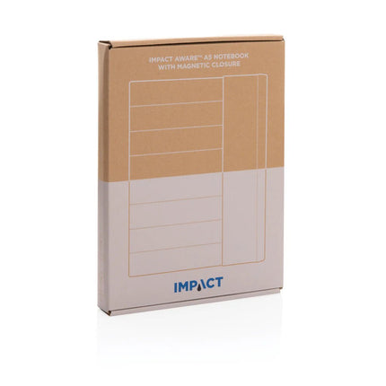 Impact Aware™ A5 notebook with magnetic closure - hospitality