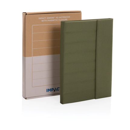 Impact Aware™ A5 notebook with magnetic closure - hospitality