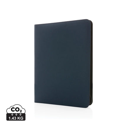 Impact Aware™ deluxe 300D tech portfolio with zipper - hospitality