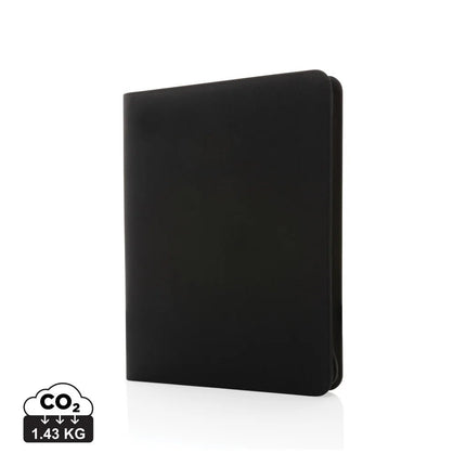 Impact Aware™ deluxe 300D tech portfolio with zipper - hospitality