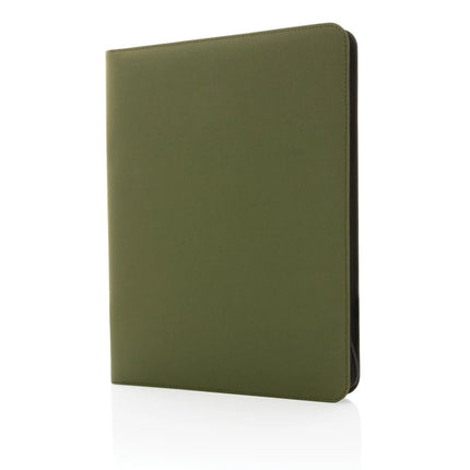 Impact Aware™ deluxe 300D tech portfolio with zipper - hospitality