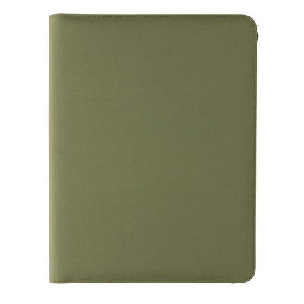 Impact Aware™ deluxe 300D tech portfolio with zipper - hospitality