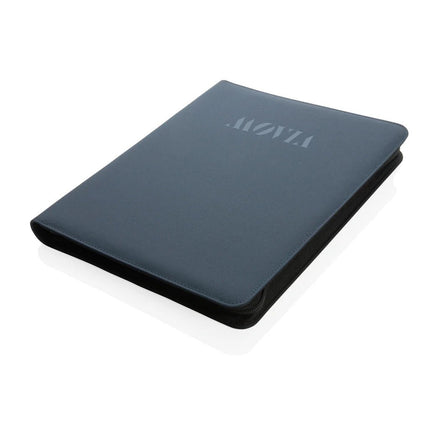 Impact Aware™ deluxe 300D tech portfolio with zipper - hospitality