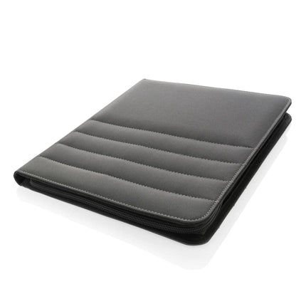 Impact AWARE™ RPET A4 portfolio with zipper - hospitality