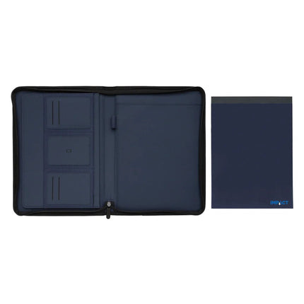 Impact AWARE™ RPET A4 portfolio with zipper - hospitality