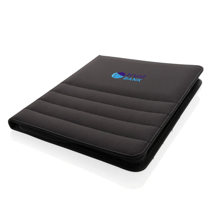 Impact AWARE™ RPET A4 portfolio with zipper - hospitality