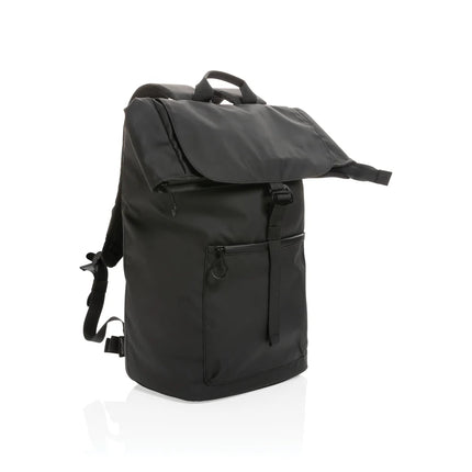 Impact AWARE™ RPET water resistant 15.6" laptop backpack - hospitality