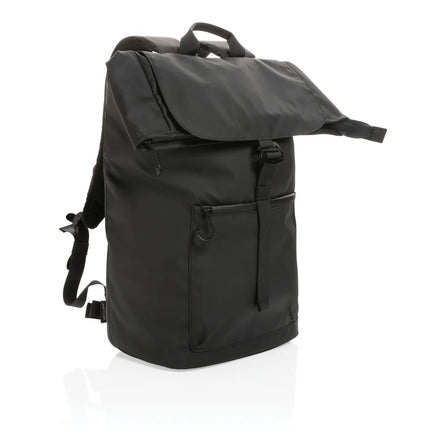 Impact AWARE™ RPET water resistant 15.6" laptop backpack - hospitality