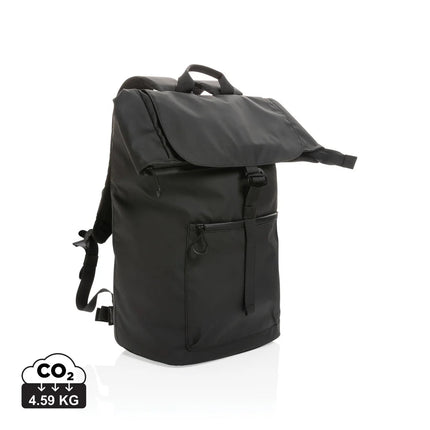 Impact AWARE™ RPET water resistant 15.6" laptop backpack - hospitality