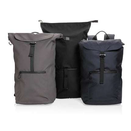Impact AWARE™ RPET water resistant 15.6" laptop backpack - hospitality