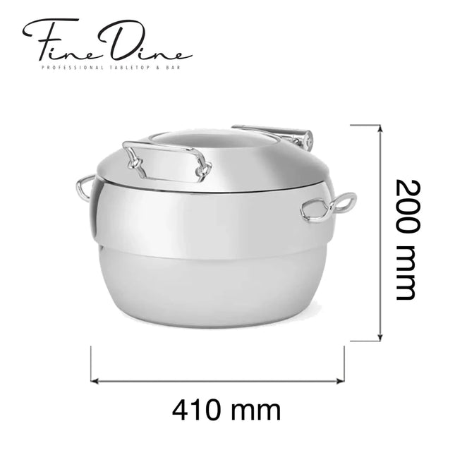 Induction warmer with Premium Glass GN 1/1 glass lid, 590x410x(h)200mm - hospitality