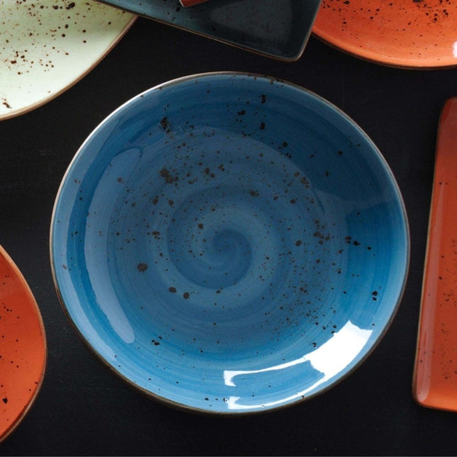 Iris deep coupe plate, 230mm - hospitality