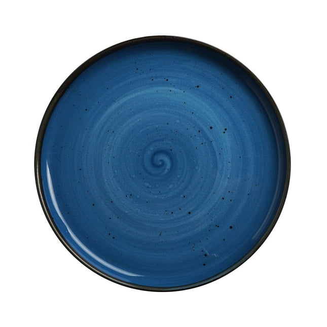 Iris high edge plate, 210mm - hospitality