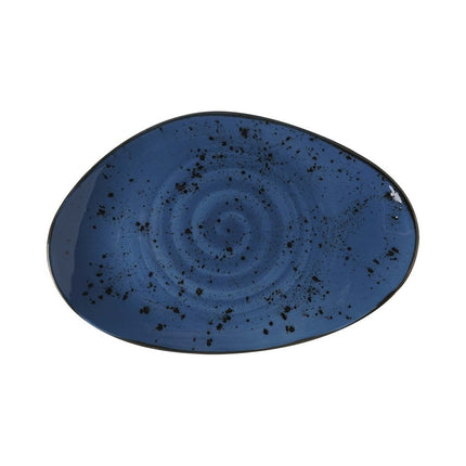 Iris organic shape plate, 350x210mm - hospitality