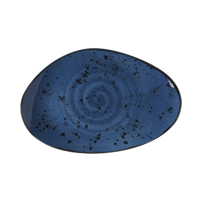 Iris organic shape plate, 350x210mm - hospitality