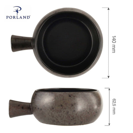 Ironstone Handled Bowl 140mm - hospitality