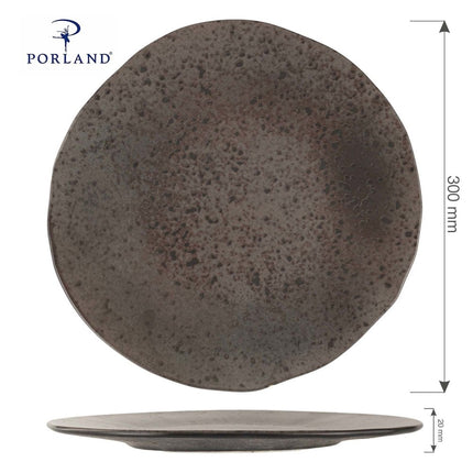 Ironstone Presentation Plate 300mm - hospitality