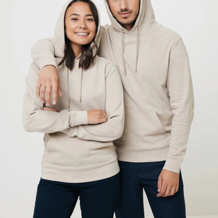 Jaspe recycled cotton hoodie - hospitality