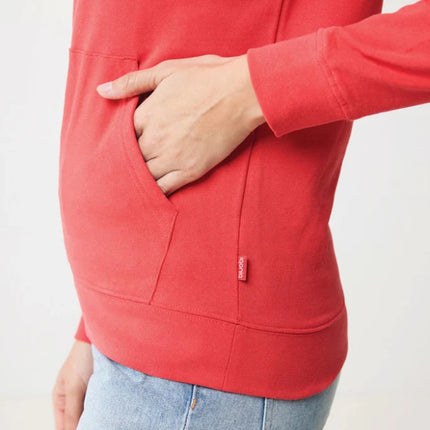 Jaspe recycled cotton hoodie - hospitality