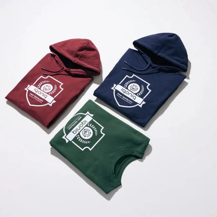 Jaspe recycled cotton hoodie - hospitality