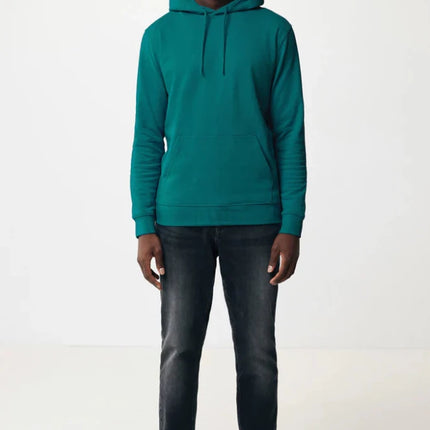 Jaspe recycled cotton hoodie - hospitality