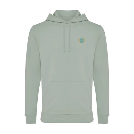 Jaspe recycled cotton hoodie - hospitality